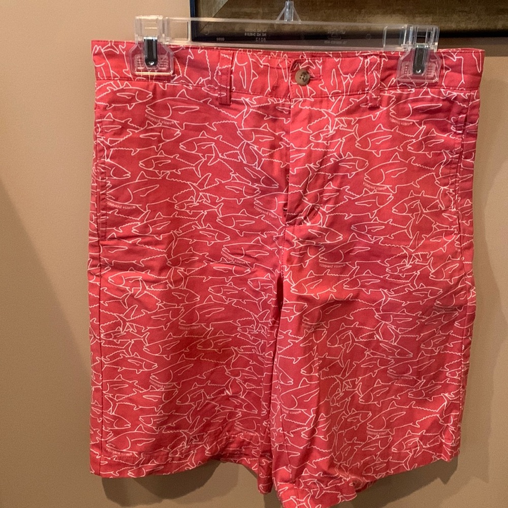 Vineyard Vines boys coral shark shorts